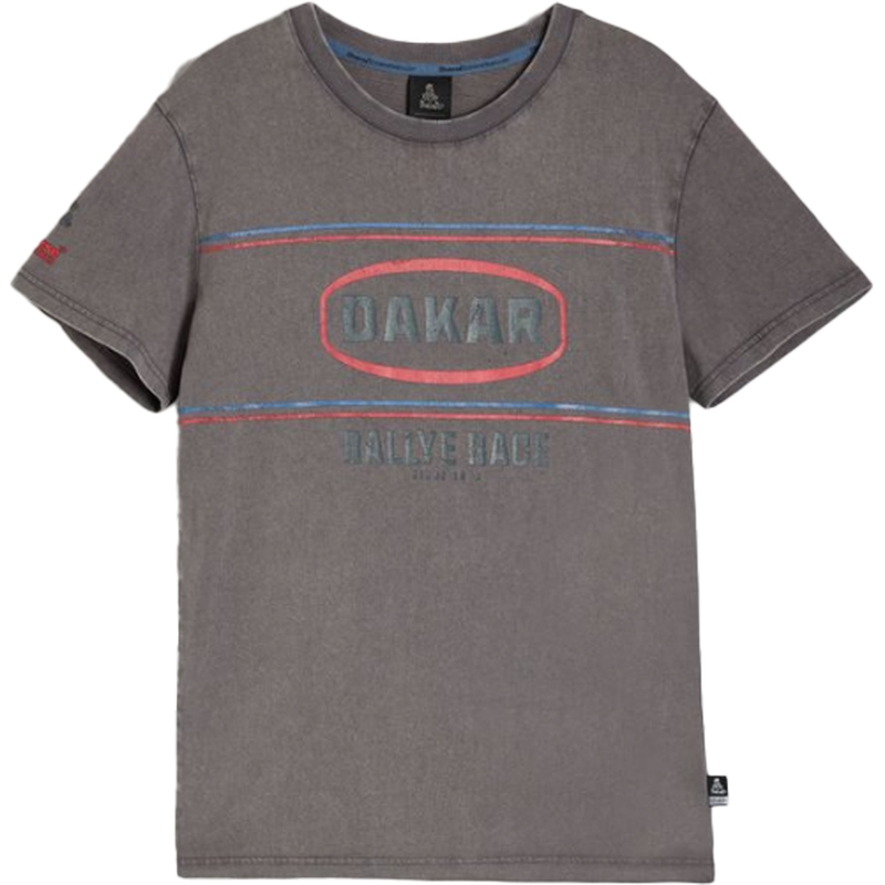 Tricou Dakar Vint 02 gri închis