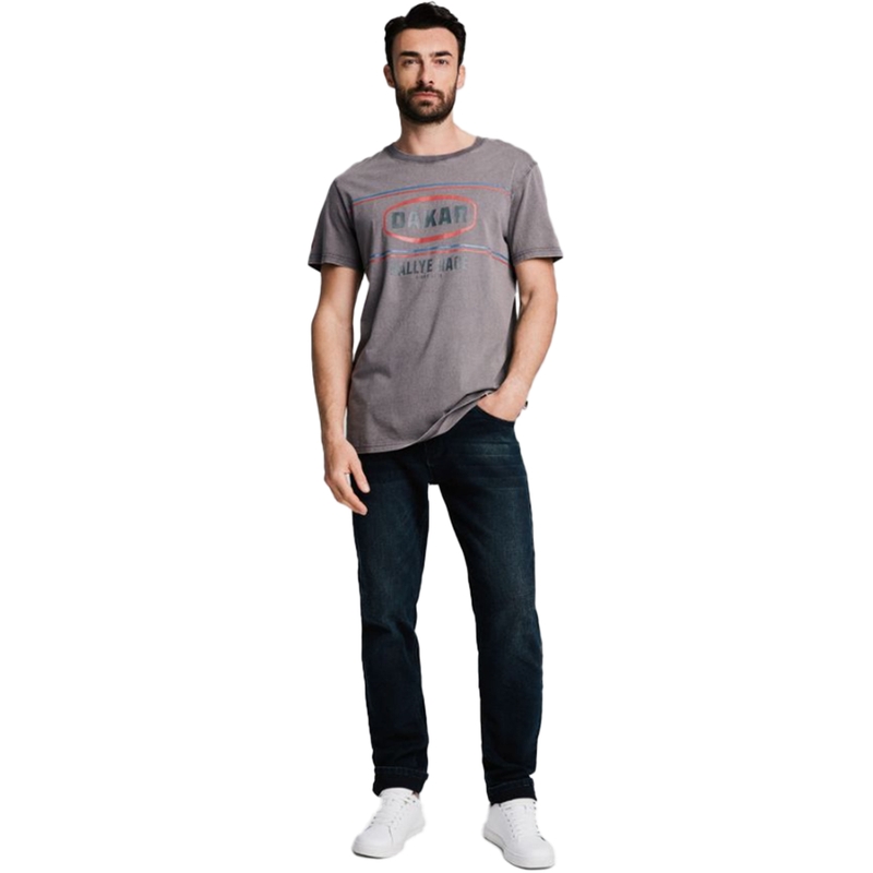 Tricou Dakar Vint 02 gri închis