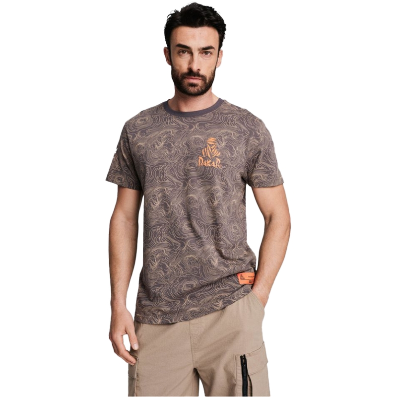 Tricou Dakar DES DSRT 0225 grafit