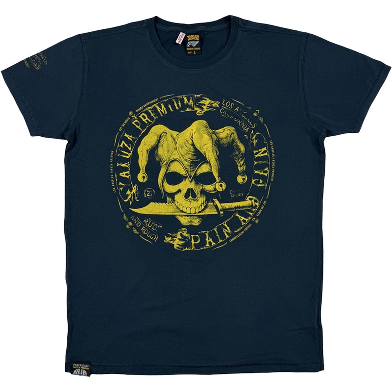 Tricou Yakuza Premium 3902 albastru