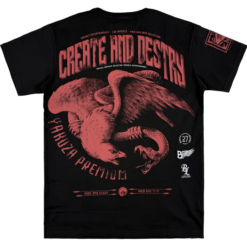 Tricou Yakuza Premium 3905 negru