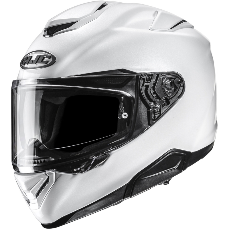 Cască integrală pentru motocicletă HJC RPHA 72 Solid, alb perlat