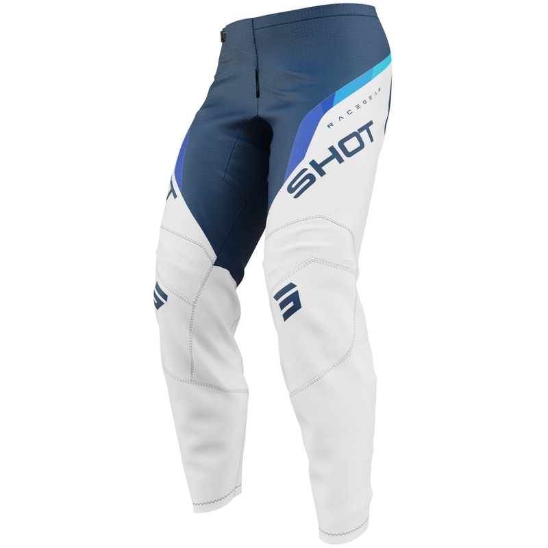 Pantaloni motocross Shot Draw Daytona pentru copii, albaștri