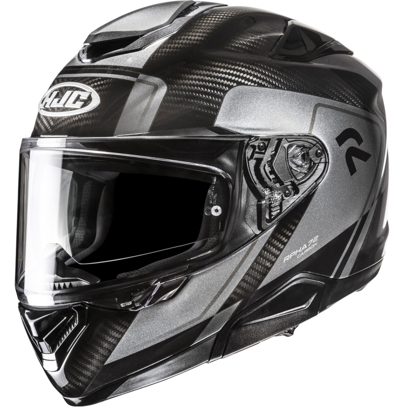 Cască integrală HJC RPHA 72 Carbon Fynex MC5 Negru-Gri