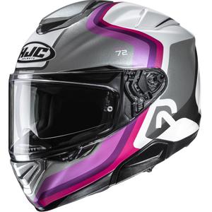 Cască integrală pentru motocicletă HJC RPHA 72 Ernem MC8 gri-roz-violet