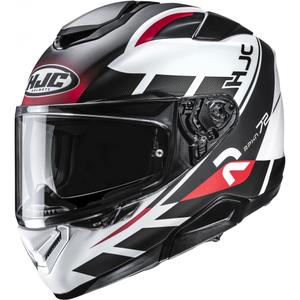 Cască integrală pentru motocicletă HJC RPHA 72 Value MC1SF negru-alb-roșu