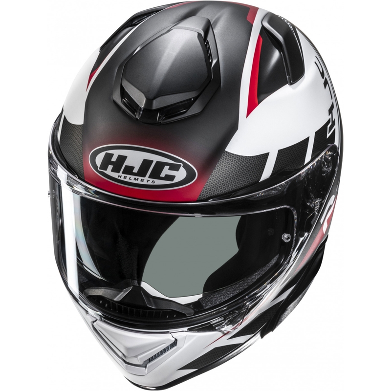 Cască integrală pentru motocicletă HJC RPHA 72 Value MC1SF negru-alb-roșu