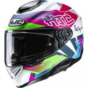 Cască integrală pentru motocicletă HJC RPHA 72 Goldy MC84SF multicoloră