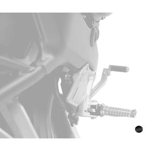 Brake foot pedal PUIG 22395N Negru ajustabila