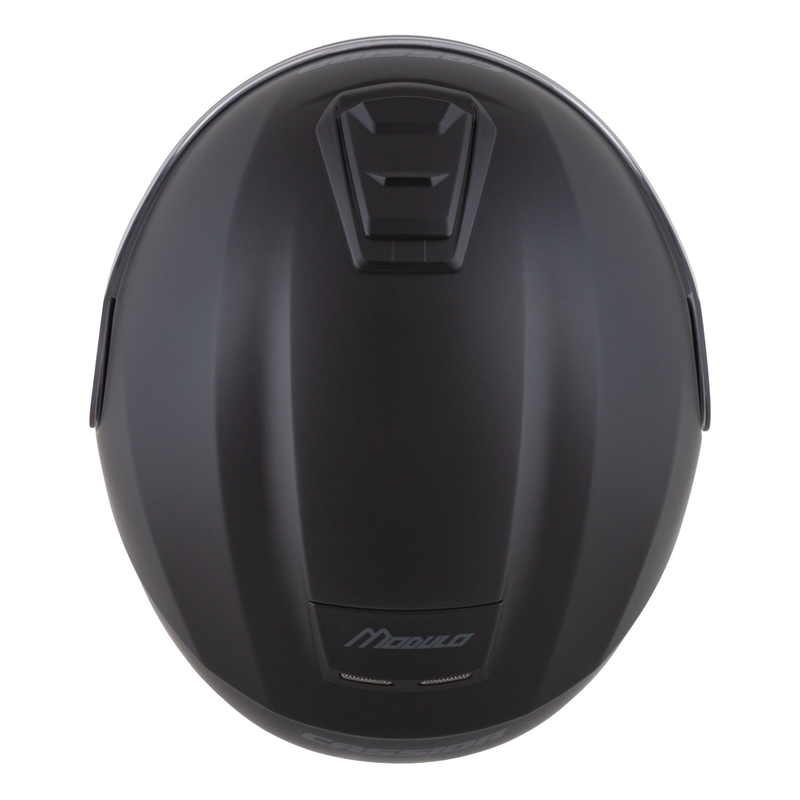 Cască de motocicletă Cassida Modulo 2.1 Compass flip-up, negru mat-gri