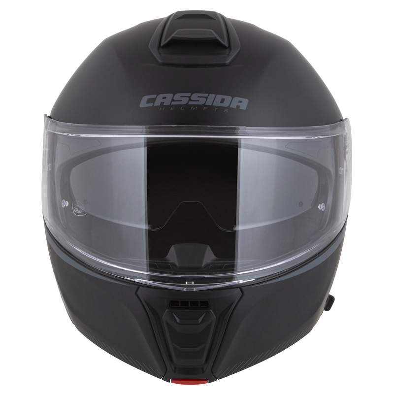 Cască de motocicletă Cassida Modulo 2.1 Compass flip-up, negru mat-gri