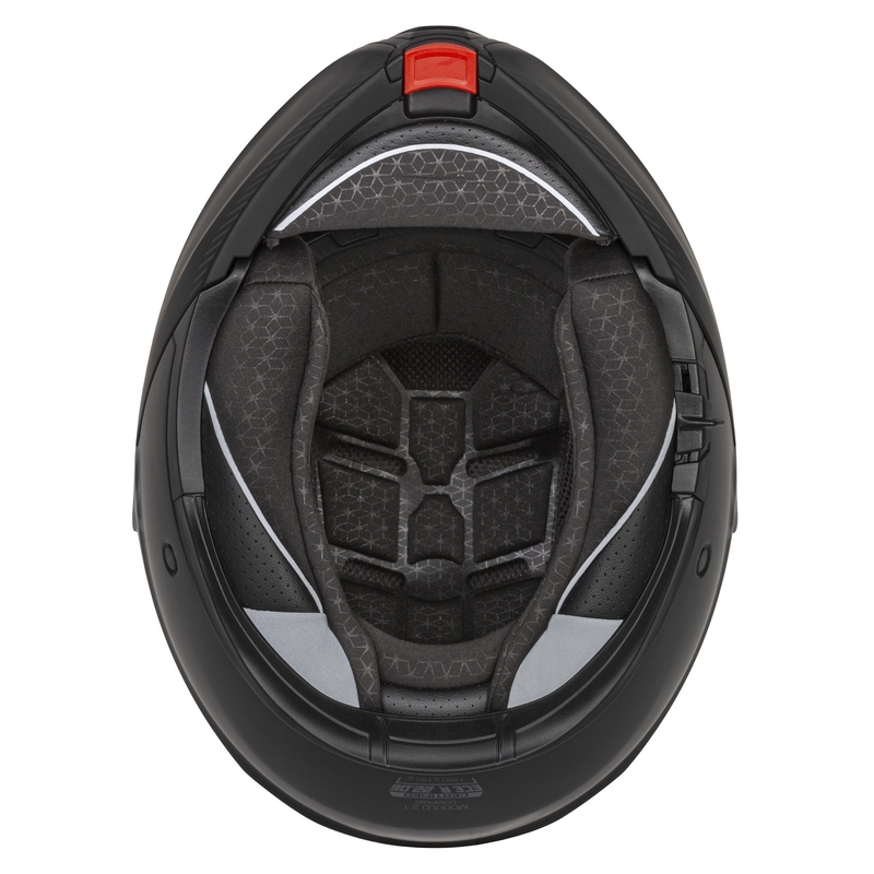 Cască de motocicletă Cassida Modulo 2.1 Compass flip-up, negru mat-gri
