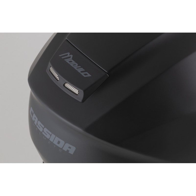 Cască de motocicletă Cassida Modulo 2.1 Compass flip-up, negru mat-gri