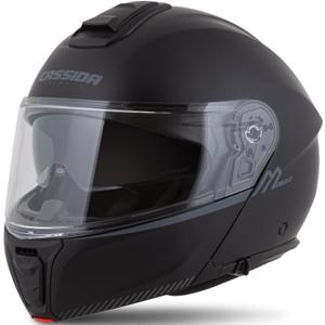 Cască de motocicletă Cassida Modulo 2.1 Compass flip-up, negru mat-gri