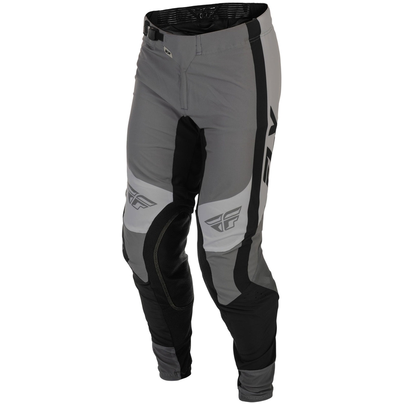 Pantaloni motocross FLY Racing Lite gri-negru