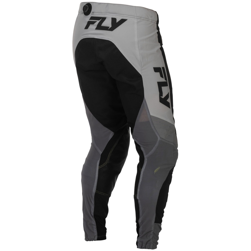 Pantaloni motocross FLY Racing Lite gri-negru