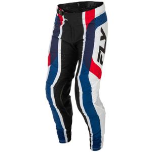 Pantaloni motocross FLY Racing-USA Lite Se Glory roșu-alb-albastru