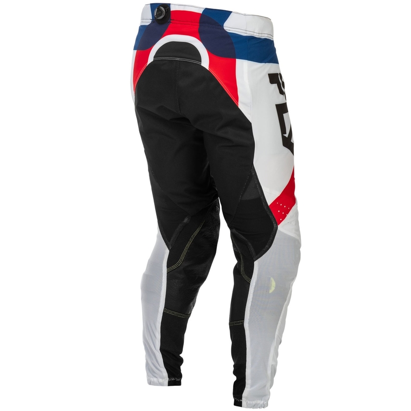 Pantaloni motocross FLY Racing-USA Lite Se Glory roșu-alb-albastru