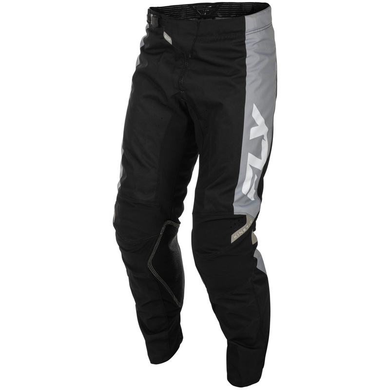 Pantaloni motocross FLY Racing - USA Kinetic negru-gri