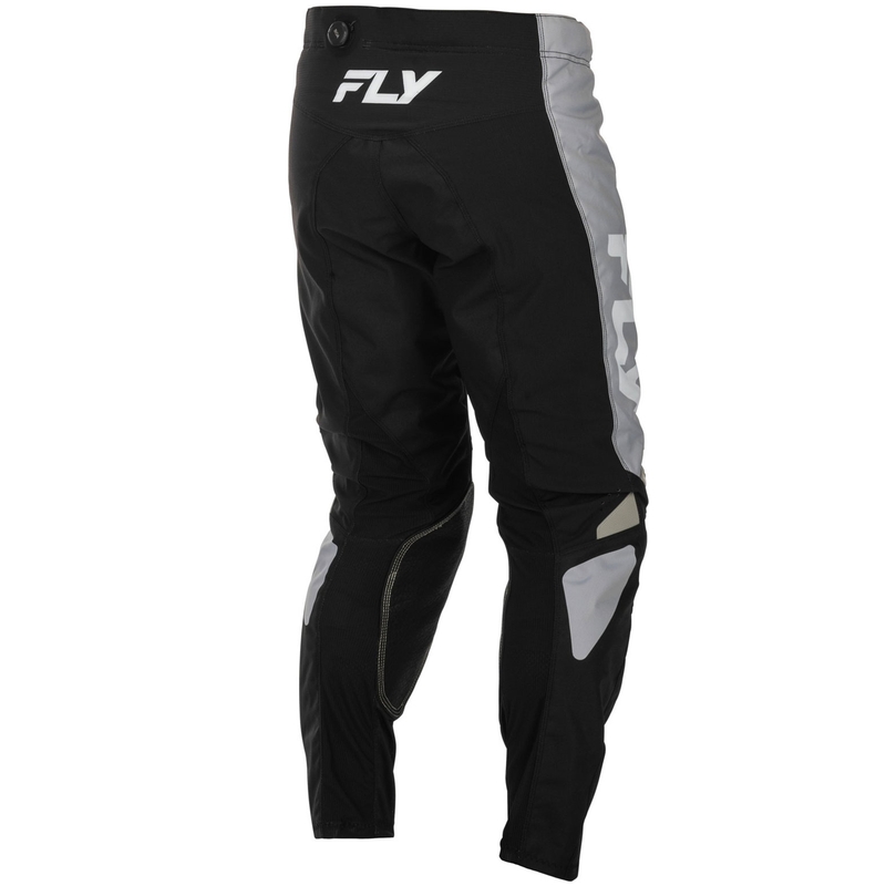 Pantaloni motocross FLY Racing - USA Kinetic negru-gri