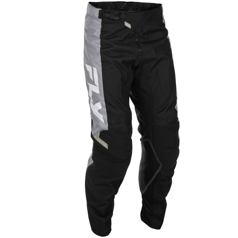 Pantaloni motocross FLY Racing - USA Kinetic negru-gri