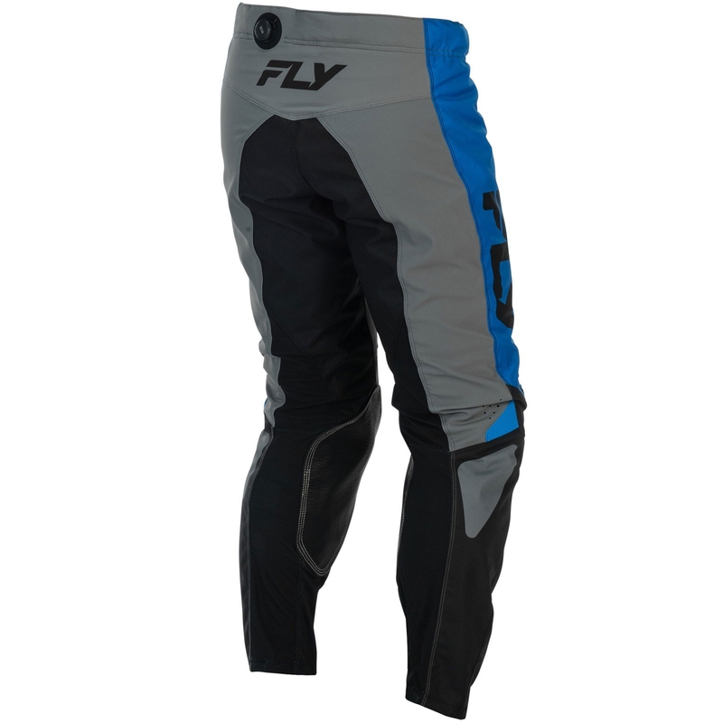 Pantaloni motocross FLY Racing - USA Kinetic albastru-gri-negru