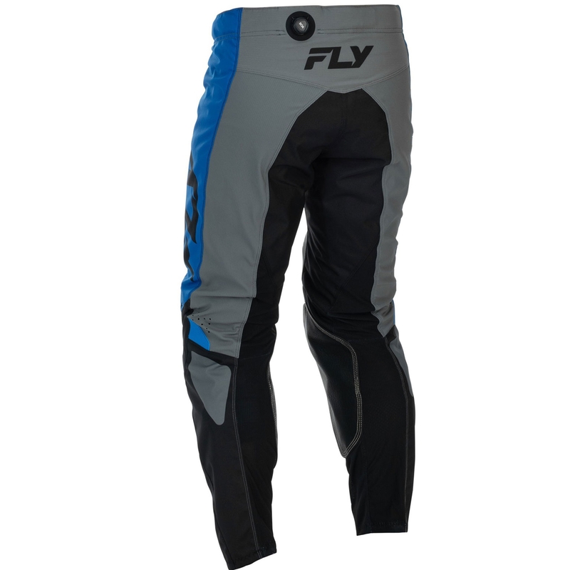Pantaloni motocross FLY Racing - USA Kinetic albastru-gri-negru