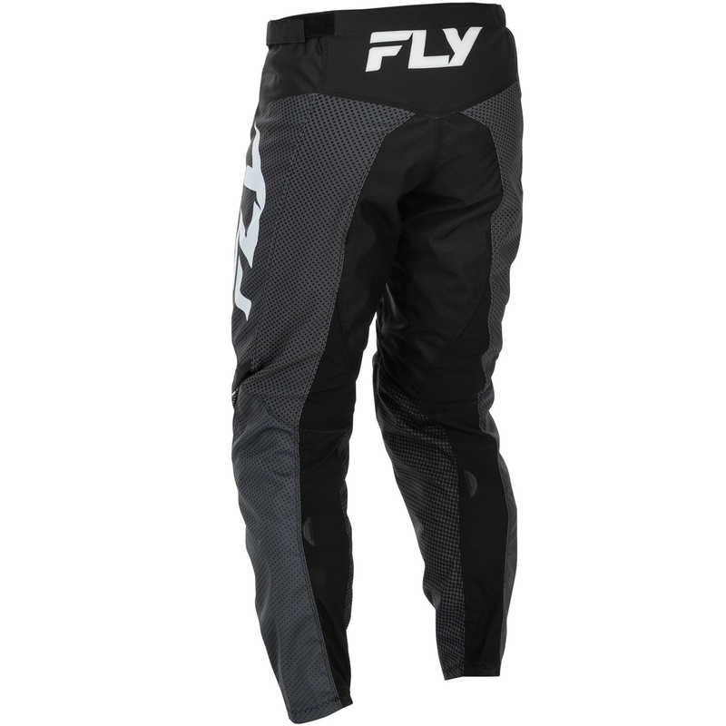 Pantaloni motocross FLY Racing - USA F-16 negru-alb