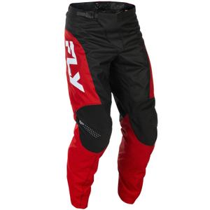 Pantaloni motocross FLY Racing - USA F-16 roșu-negru-alb