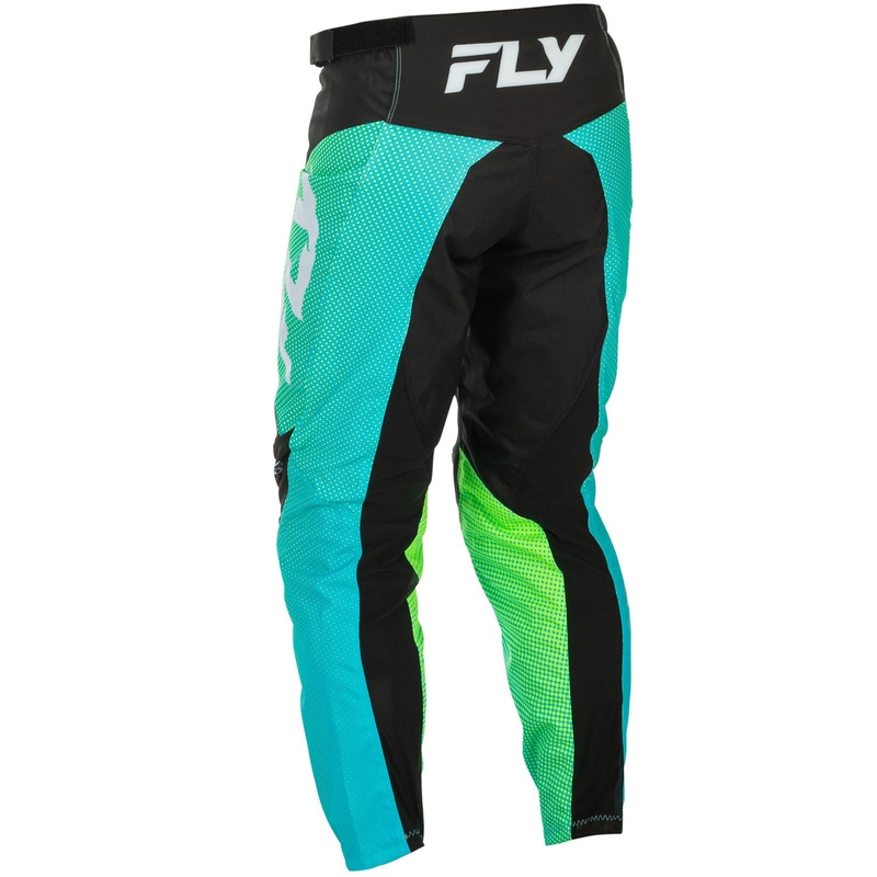 Pantaloni motocross FLY Racing - USA F-16 albastru-negru-alb