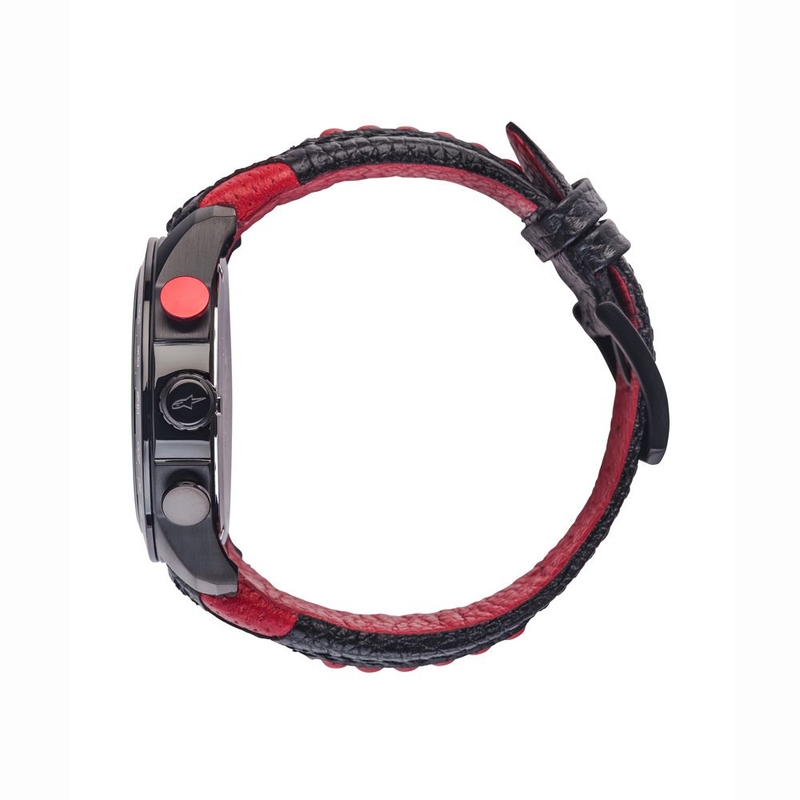 Alpinestars Tech Race Chrono negru și roșu ceas