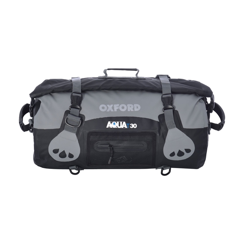 Oxford Aqua30 impermeabil Roll Bag negru-gri
