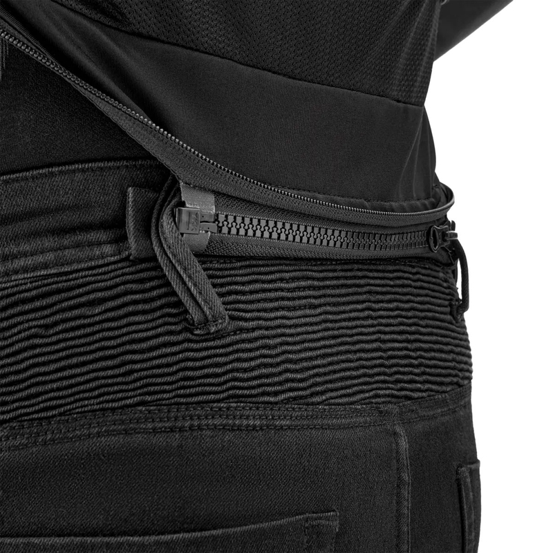 Geacă de motocicletă din piele Shima Bandit 2.0 negru-negru