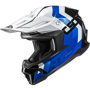 Cască motocross HJC C50 Primal MC2 albastru-alb-negru