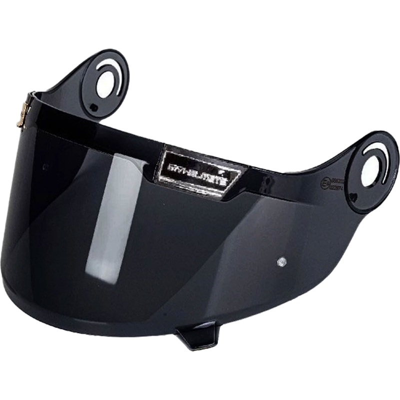 Plexi MT-V-32 Max Vision pentru căști Jarama/Jarama SV închis la culoare cu detalii argintii