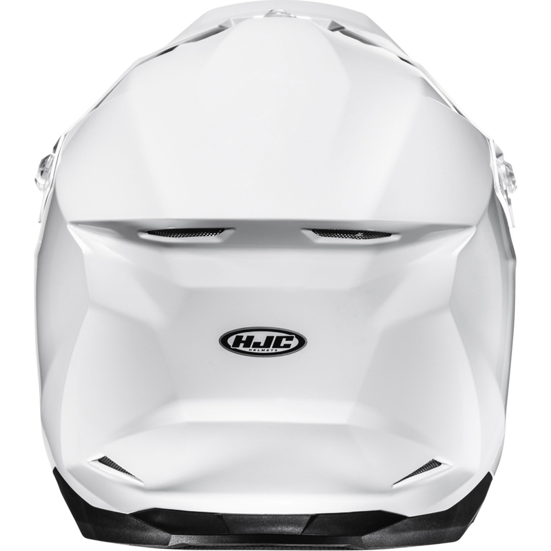 Cască motocross HJC C50 Solid alb perlat