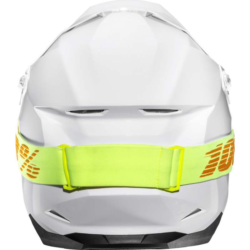 Cască motocross HJC C50 Solid alb perlat