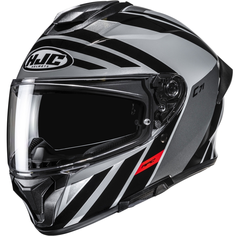 Cască integrală pentru motocicletă HJC C71 Faber MC5 negru-gri