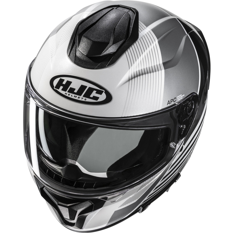 Cască integrală pentru motocicletă HJC C71 Morix MC5 negru-argintiu