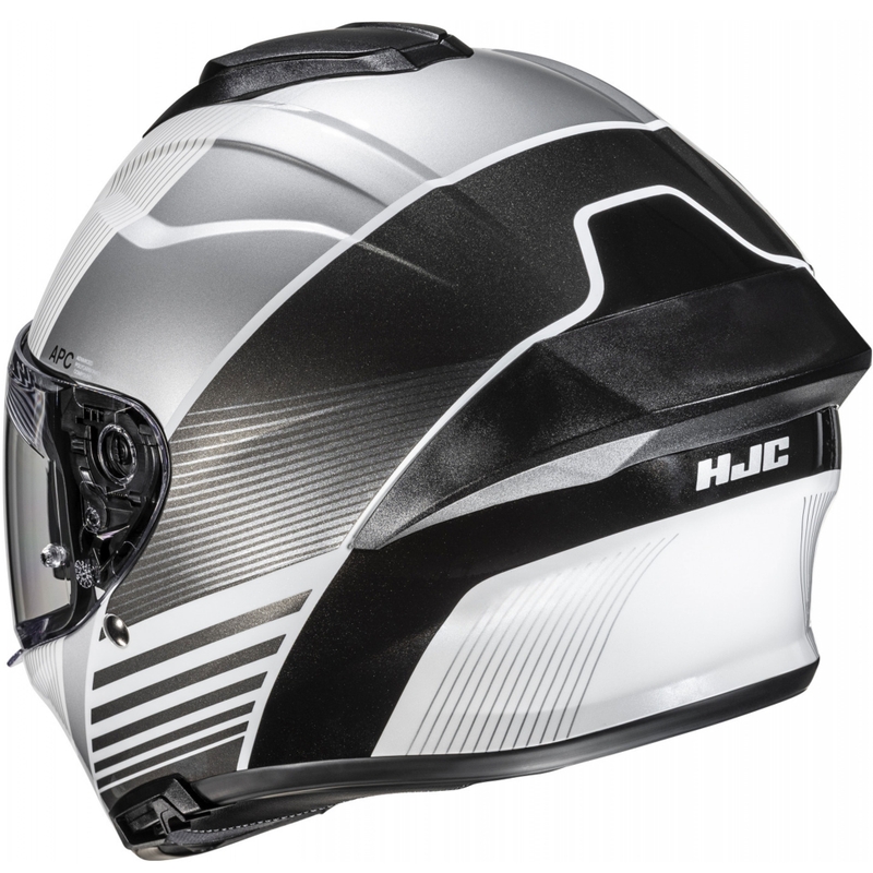 Cască integrală pentru motocicletă HJC C71 Morix MC5 negru-argintiu