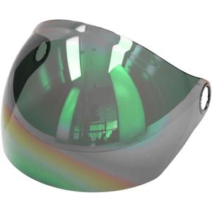 Plexiglas pentru căștile Nexx X.G30 Bubble verde oglindă