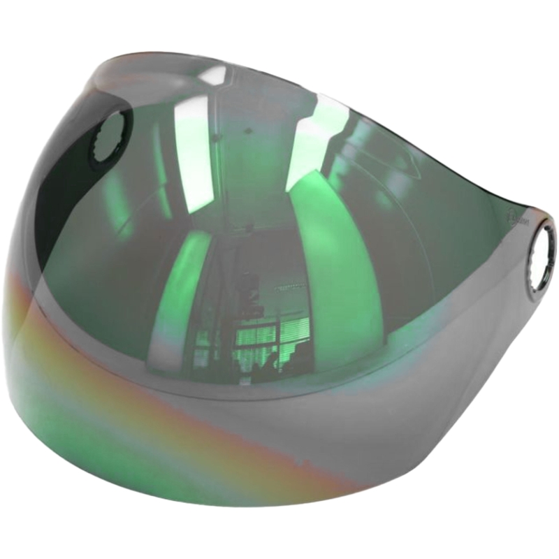 Plexiglas pentru căștile Nexx X.G30 Bubble verde oglindă lichidare