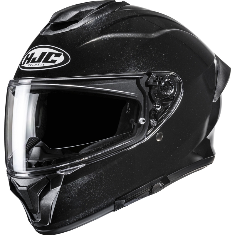 Cască integrală pentru motocicletă HJC C71 Negru metalizat solid
