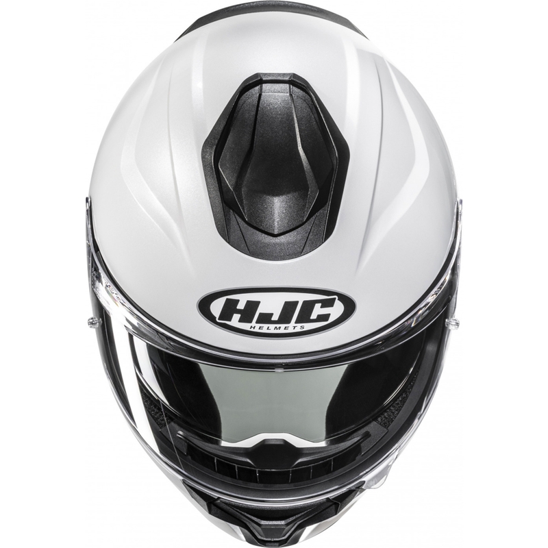 Cască integrală pentru motocicletă HJC C71 Solid, alb perlat