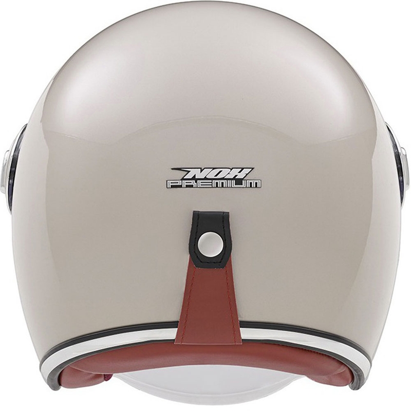 Cască NOX PREMIUM Heritage open face roz șampanie