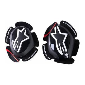 Alpinestars GP Pro Dynamics negru, alb și roșu pentru genunchi