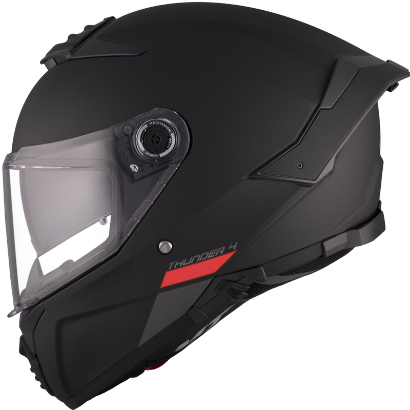 Cască integrală pentru motocicletă MT FF118SV Thunder 4 SV negru mat