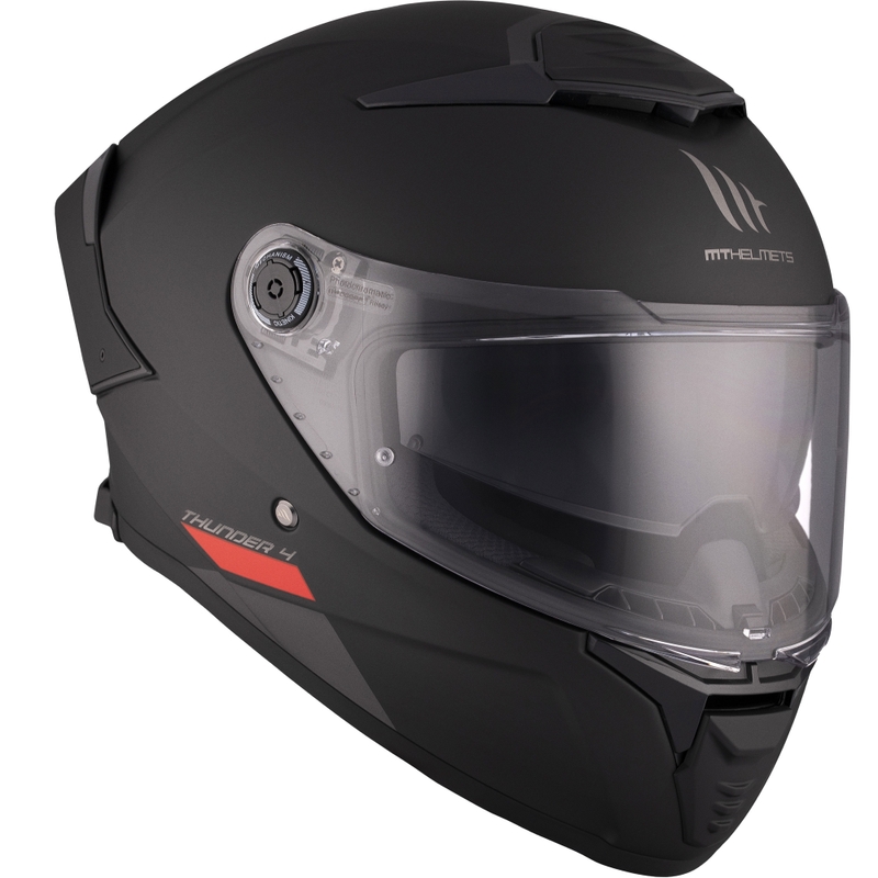 Cască integrală pentru motocicletă MT FF118SV Thunder 4 SV negru mat