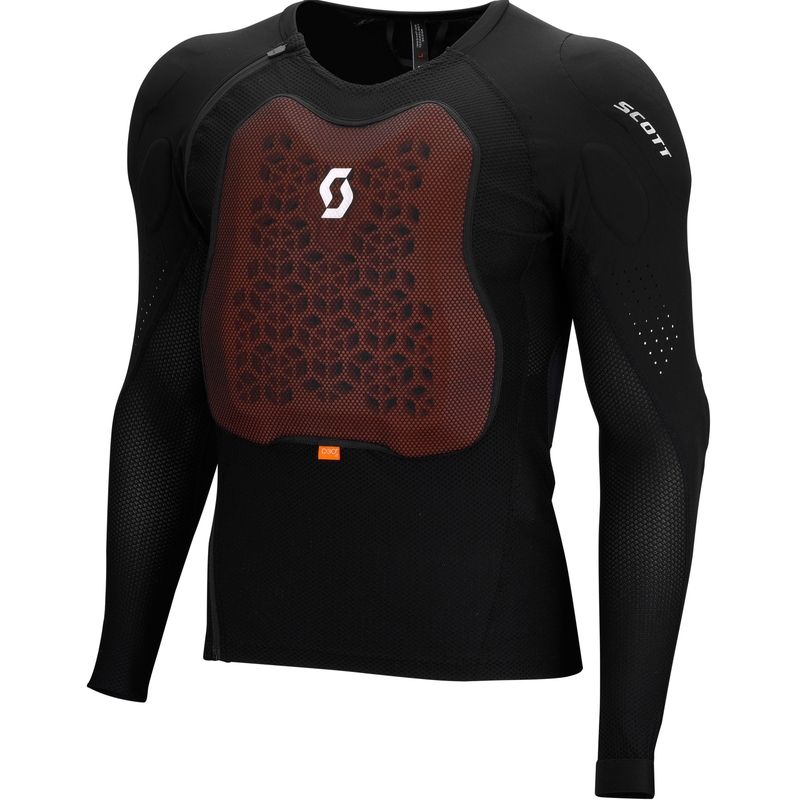 Protecție de corp SCOTT Softcon Air negru-gri