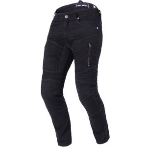 Blugi motocicletă Street Racer Stretch II CE negri